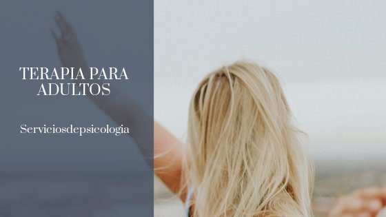 terapia adultos