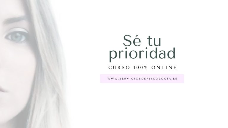 Curso Psicologia Online sé tu prioridad